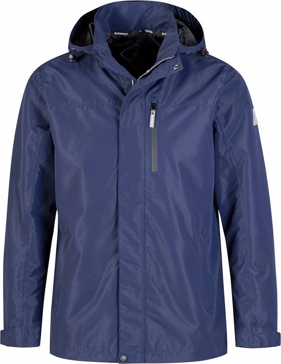 BJØRNSON Remmolt Raincoat - Veste d'été Homme - Coupe-vent - Taille L - Bleu foncé