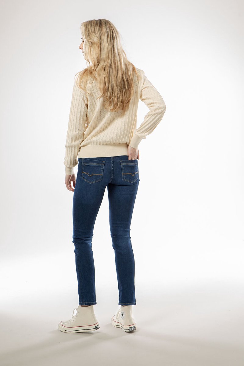 Tripper VERONA Dames Slim Fit Jeans Blauw - Maat W33 X L34