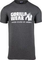 Gorilla Wear Classic T-shirt - Donkergrijs - XL