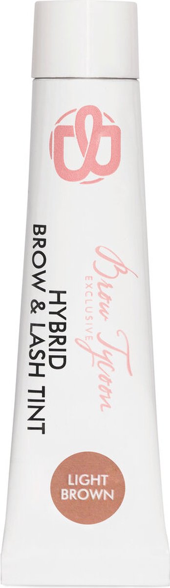 Goedkoopste Browtycoon Hybrid Brow & Lash Tint- Light Brown 15 ml