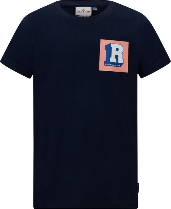 Return jeans T-shirt Orlando Garçons - marine foncé - Taille 9/10