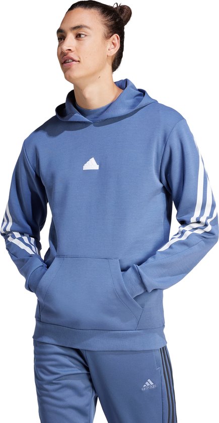 adidas Sportswear Future Icons 3-Stripes Hoodie - Heren - Blauw- L