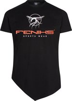 Feniks Sports Wear| Fitness T-shirt| dry-fit black | Size XL