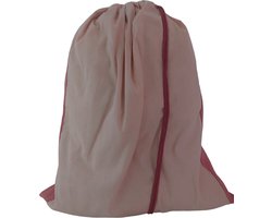 Bluvardi katoenen waszak -XL- met trekkoord - Sport- old pink
