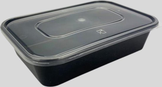 Magnetron Enkelvak Mealprep bakjes met deksel (10 stuks) - Muscle Meat Magnetron Enkelvak Mealprep bakjes met deksel (10 stuks) - Muscle Meat