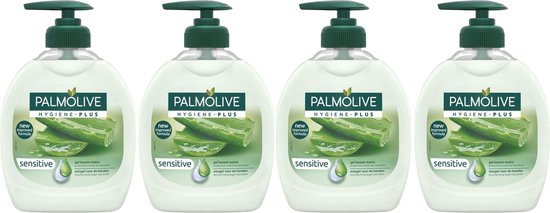 Palmolive Handzeep Hygiene-Plus Sensitive - 4 x 300 ml Voordeelverpakking