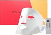 LED Rood Licht therapie Gezichtsmasker Collageen Infraroodlamp - 7 kleuren - Acne - Lichttherapie - Anti Aging - Infrarood Masker - Face Mask Skincare