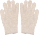 *** Zachte wolle dames handschoenen - beige - Winter Kou - van Heble® ***