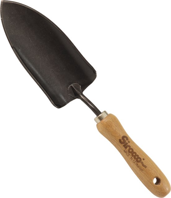 Sirocco, Pelle à plantes avec manche en bois de hêtre (14cm)