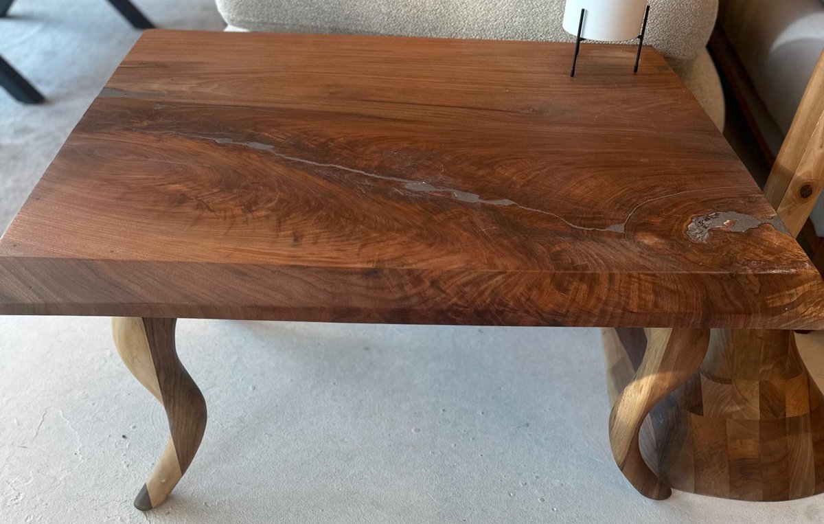 Arka Woods - Walnoot Hout Salontafel - Brie