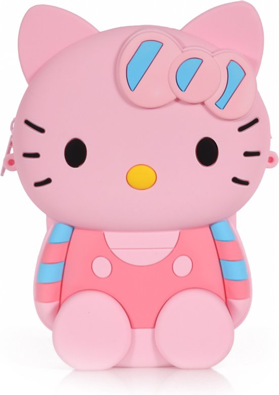 Ogi Mogi Toys Siliconen Roze Katten Schoudertas
