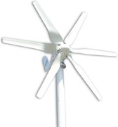 Fltxny - Windturbine - Wit - 8 Bladen - 1000W - 24V - Met MPPT Controller