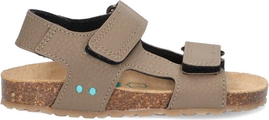 BunniesJR 224419-708 Sandales pour femmes Garçons - Taupe - Simili cuir - Fermetures velcro