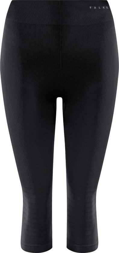 FALKE Collant 3/4 femme Maximum Warm - pantalon thermique - noir (noir) - Taille : XS