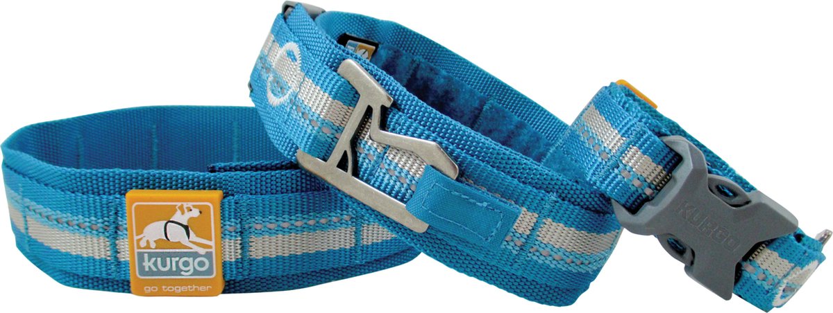 Kurgo Rsg Halsband Blauw-l 74cm - Hond - Animal Boulevard - K01961 - Blauw