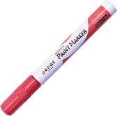 Penac Paint Marker - Verfstift - rond - 2-4mm - Rood