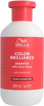 Wella Brilliance Shampoo weerbarstig haar -250 ml - Normale shampoo vrouwen - Voor Alle haartypes