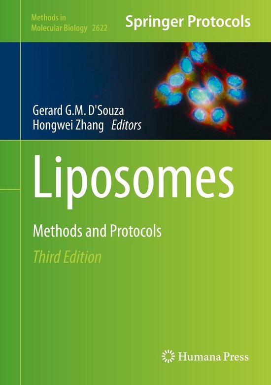 Springer Protocols - Liposomes - cover