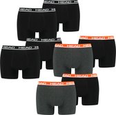 HEAD Heren Boxershorts Basic Boxer 8 Pack Veelkleurig