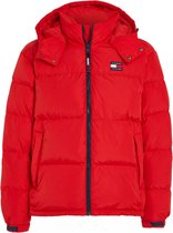 Tommy Jeans - Heren Jas winter Alaska Puffer Jacket - Rood - Maat S