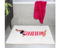 Teckel - badmat - hond - deurmat - mat - 50x80cm