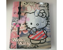 Hello Kitty Ringband 4-rings roze pink