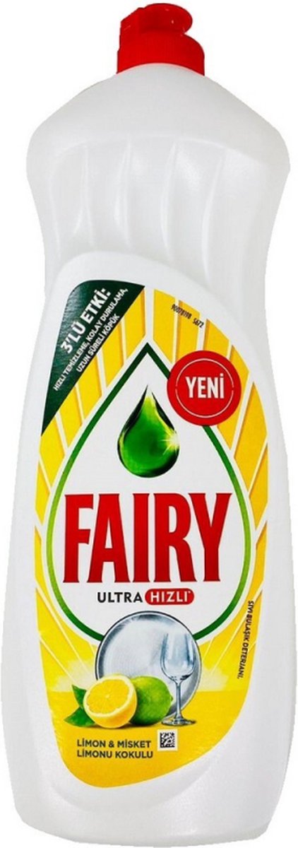 Goedkoopste Fairy - Citroen- Vloeibaar Afwasmiddel - 650 ml