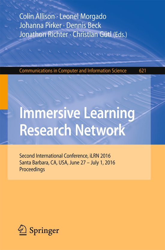 Immersive Learning Research Network - cover