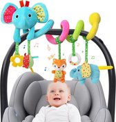 Spiraal kinderwagen speelgoed voor baby's, kinderwagen autostoel wieg speelgoed voor baby 0 3 6 9 12 maanden