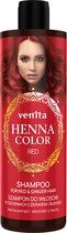Venita HENNA COLOR Kleurbeschermende Natuurlijke VOEDENDE Shampoo voor Red / Rood Haar / Cheveux Roux 300ml