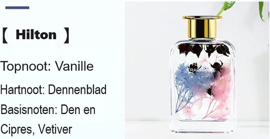 Luchtverfrisser voor thuis/frisse en duurzame geur/aromatherapie/spa/ bad/fintess/ club/ restaurant/winkel 200 ml Hilton