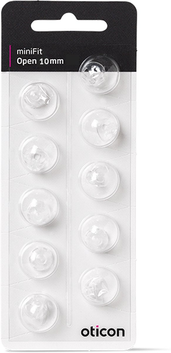 Goedkoopste Oticon miniFit 10 mm Open tip 10 stuks