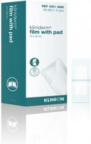 Klinion Kliniderm Film met Pad wondpleister steriel 10x30cm Klinion