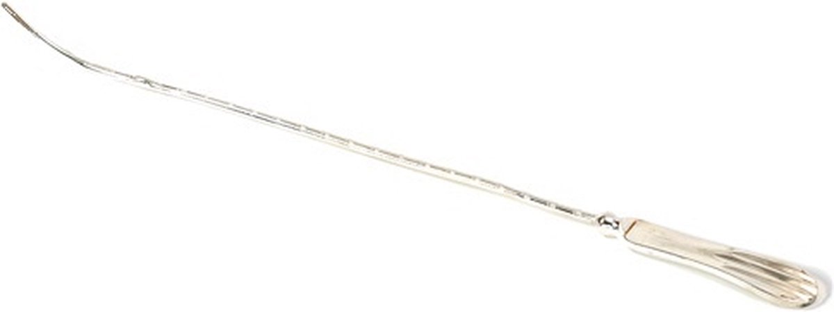 Martin uterussonde, zilver (buigzaam) 32cm. Medipharchem