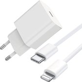Chargeur rapide USB C - Certifié MFI - Chargeur 30W avec câble USB C vers Lightning - Adaptateur de chargeur de type C pour iPhone 14/14 Plus/14 Pro/14 Pro Max/13/12/11/SE/iPad Pro