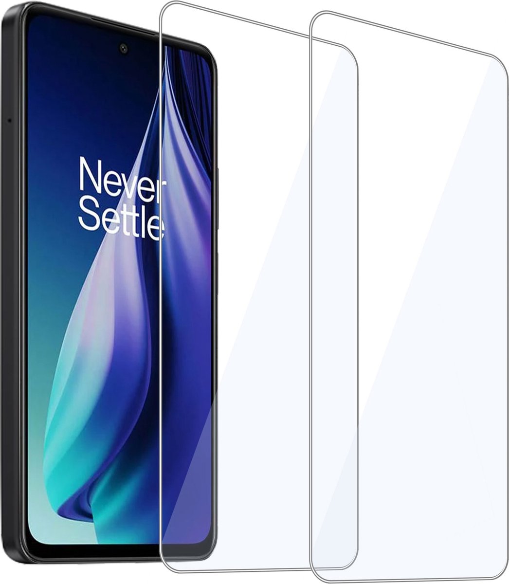 2x Geschikt voor OnePlus Nord N30 SE - Screenprotector - Beschermglas - GuardCover