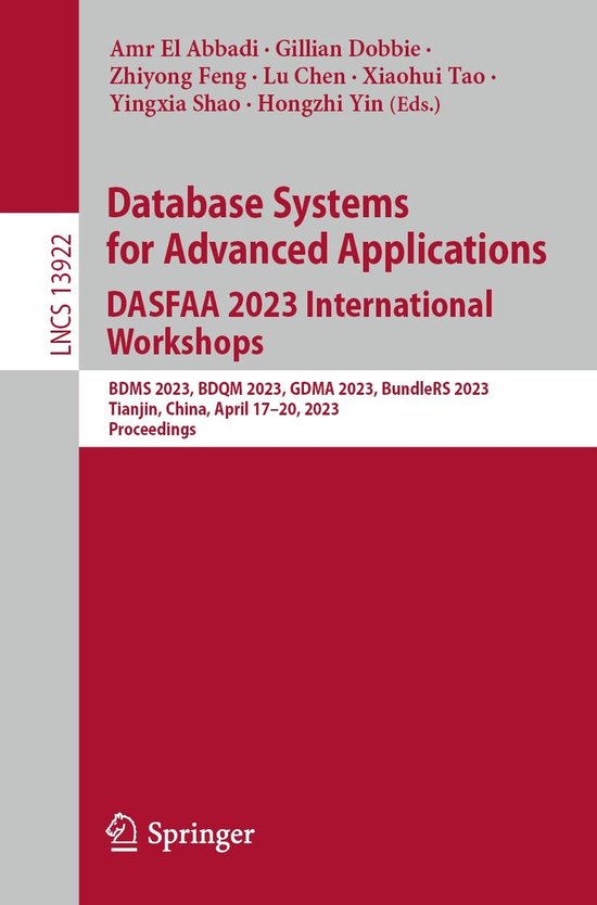 Springer Nature Proceedings Computer Science - Database Syst ... - cover