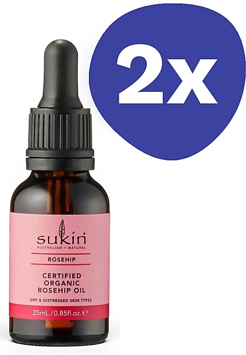 Goedkoopste Sukin Rosehip Oil (2x 25ml
