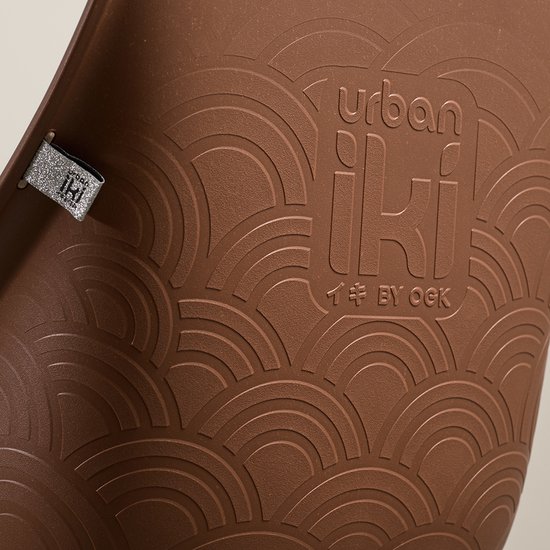 Urban Iki Ta-ke Bio Achterzitje - Dragermontage - Haniwa Brown / Bincho Black
