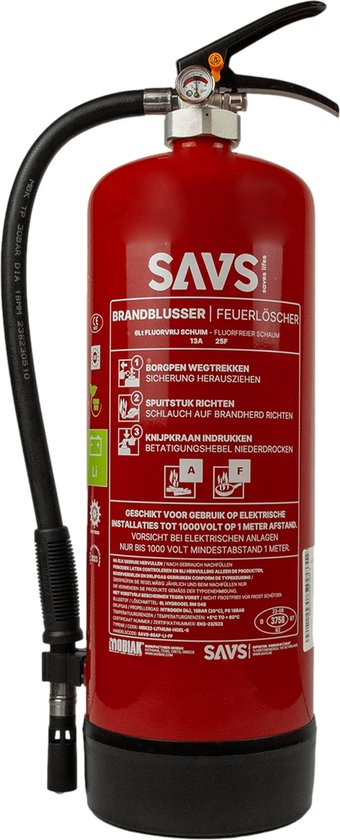 Brandblusser Schuim 2LTR Flameline Schuim AB