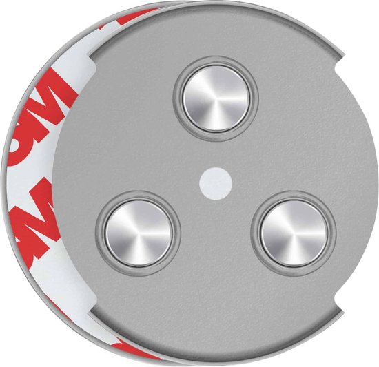 SAVS® RMAX-45 magnetische montageset voor rookmelders - 45 mm - 1 stuk - Rookmelder bevestiging magneet - Magneetbevestiging - Montagekit