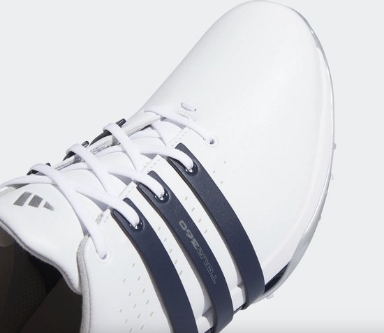 Adidas Heren TOUR360 Golfschoen White/Navy - Maat : 47 1/3 EU van adidas — afbeelding 4
