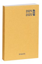 Agenda Brepols 2024-2025 - ECO PURE - Aperçu quotidien - Jaune - 11,5 x 16,9 cm