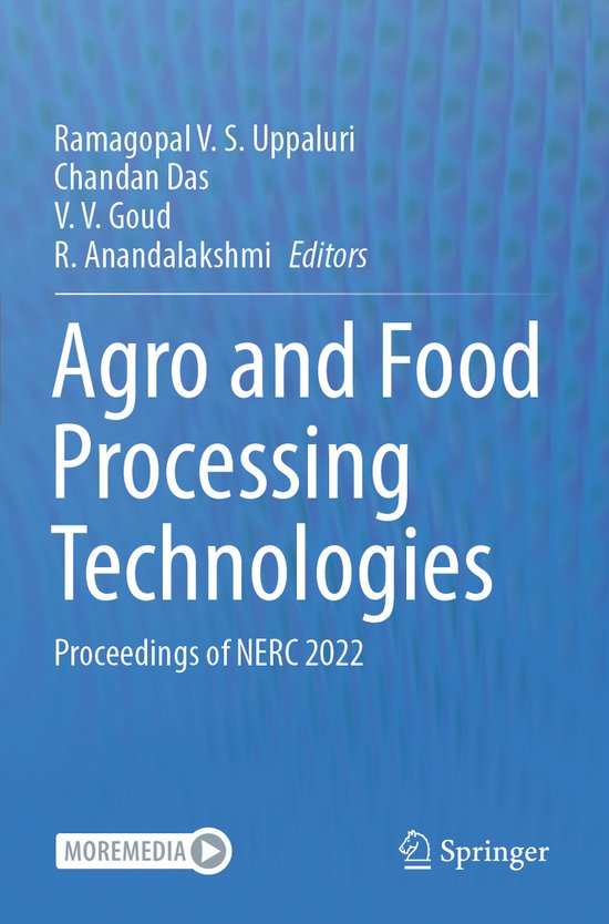 Agro and Food Processing Technologies - cover
