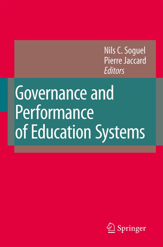 Governance and Performance of Education Systems - cover