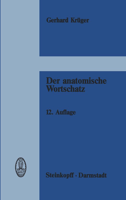 Der anatomische Wortschatz - cover
