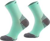 Comodo Compressiesokken Polyamide RUN6 - Mint - Maat 43-46