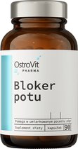 OstroVit Pharma - Zweetblokker / Sweat Blocker - Supplement - 90 Capsules - Citroenmelissebladextract, Brandnetelbladextract, Heermoesextract, Saliebladextract