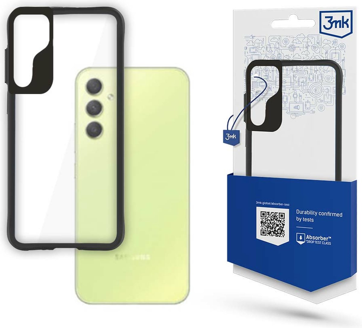 Samsung Galaxy A24 4G - 3mk Satin Armor Case+