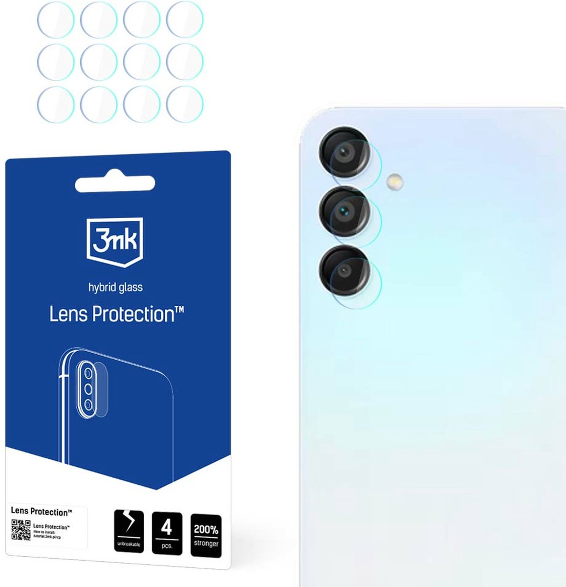 Samsung Galaxy A15 5G - 3mk Lens Protection